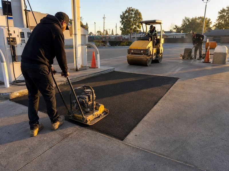 Modesto Ca Parking Lot Base Preparation