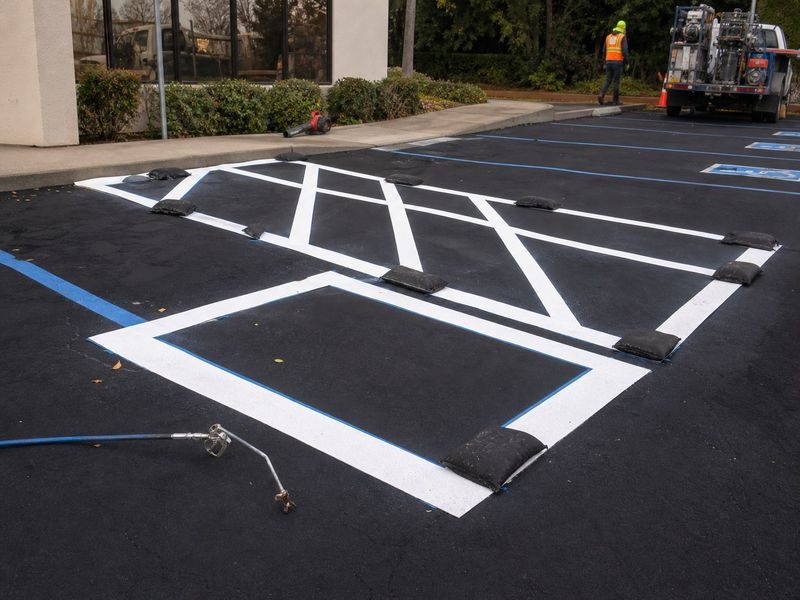 Industrial Facility Parking Lot Modesto Ca