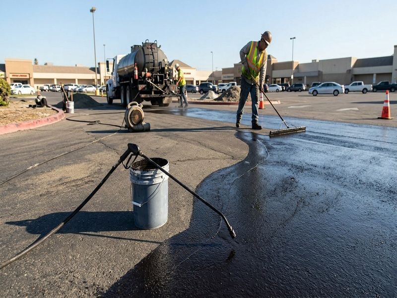 Parking Lot Maintenance Programs Atwater Ca