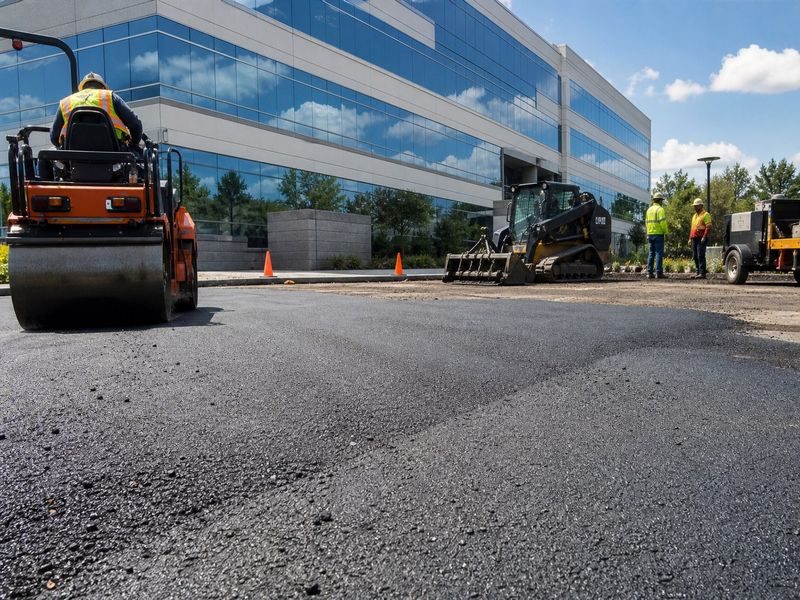Commercial Asphalt Repair Resurfacing August Ca