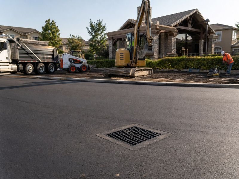 Commercial Industrial Asphalt Paving August Ca