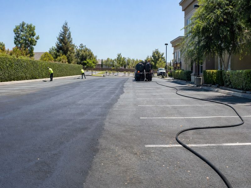 Parking Lot Striping Pavement August Ca