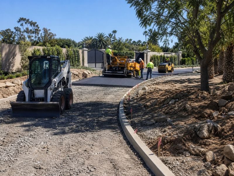 Country Club Ca Site Grading Drainage Commercial