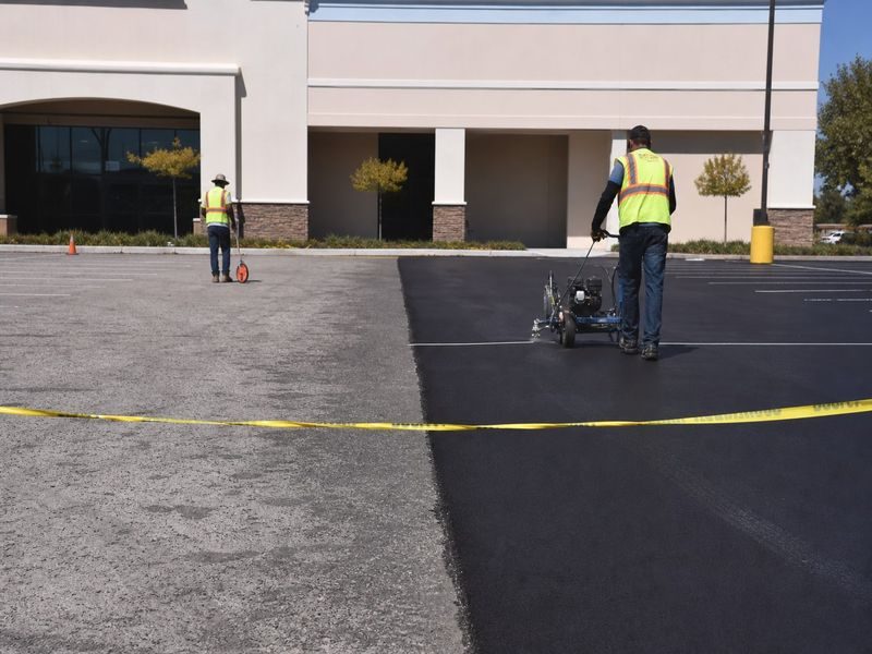 Parking Lot Striping Pavement Delhi Ca