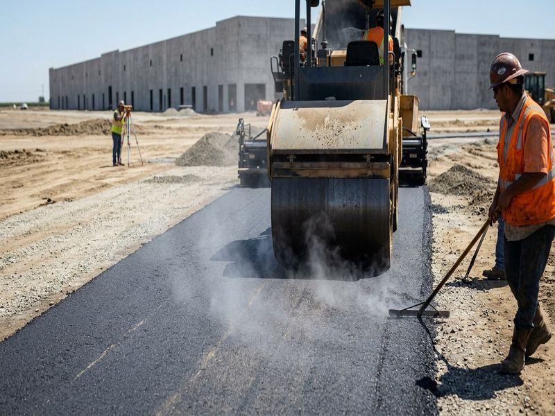 Commercial Asphalt Repair Resurfacing Denair Ca