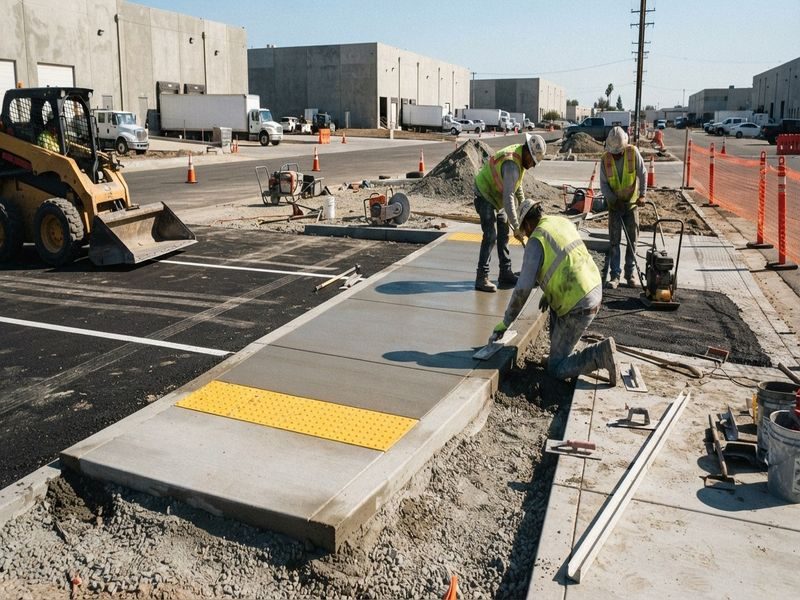Site Grading Drainage Commercial Empire Ca