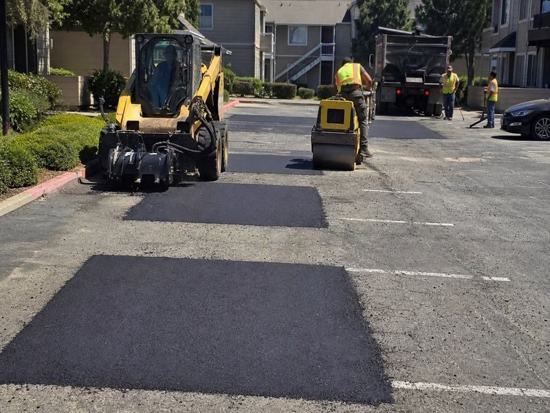 New Parking Lot Construction Escalon Ca