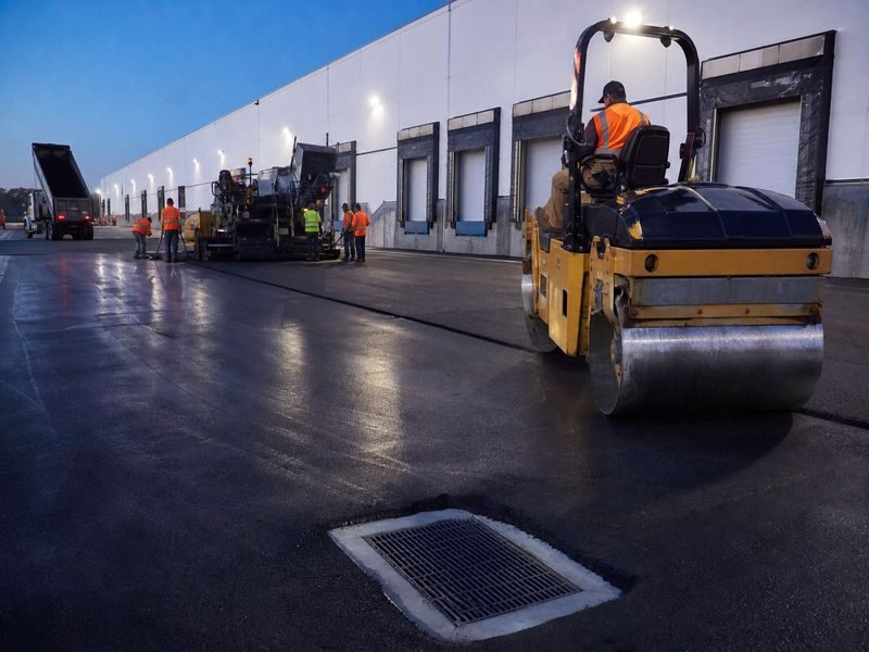 Garden Acres Ca Commercial Industrial Asphalt Paving