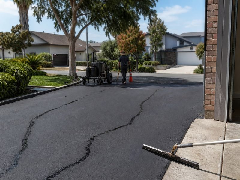 Garden Acres Ca Residential Sealcoating Crack Repair