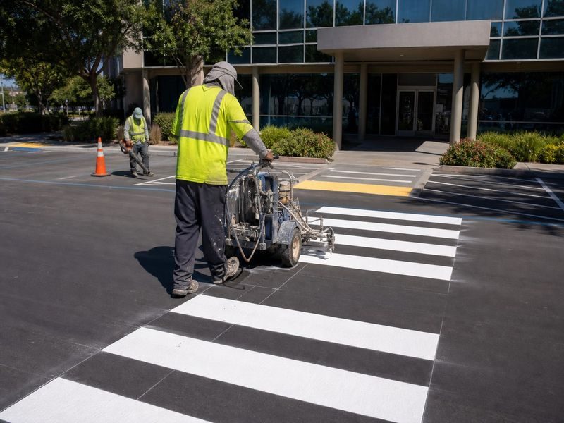 Parking Lot Striping Pavement Keyes Ca