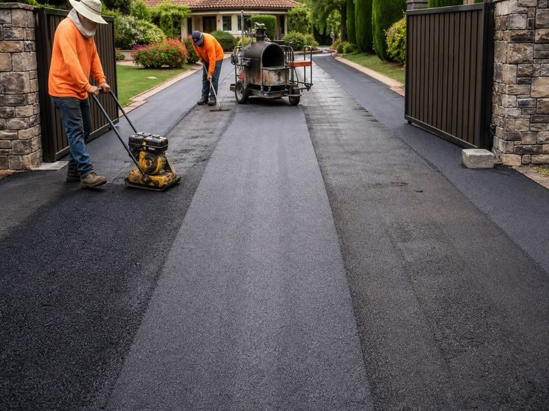Residential Sealcoating Crack Repair Keyes Ca