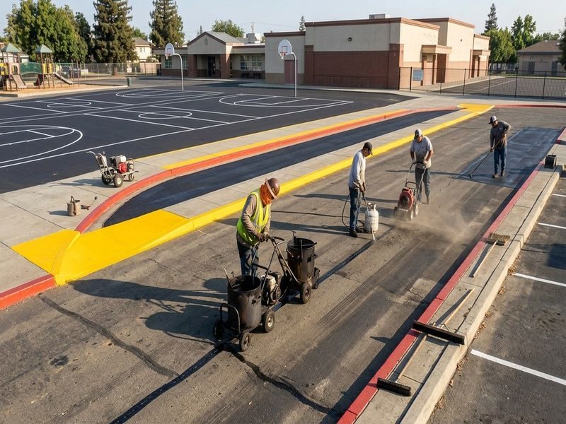 Parking Lot Striping Pavement Lodi Ca