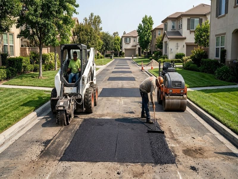 Residential Driveway Paving Montpellier Ca