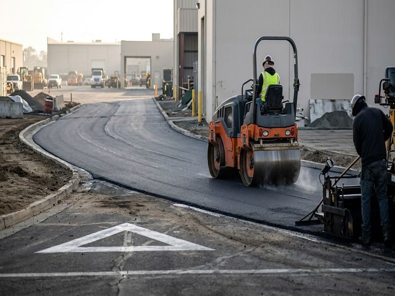 Commercial Industrial Asphalt Paving Morada Ca