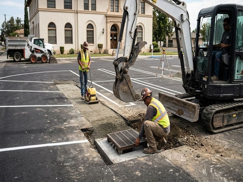 Parking Lot Maintenance Programs Newman Ca