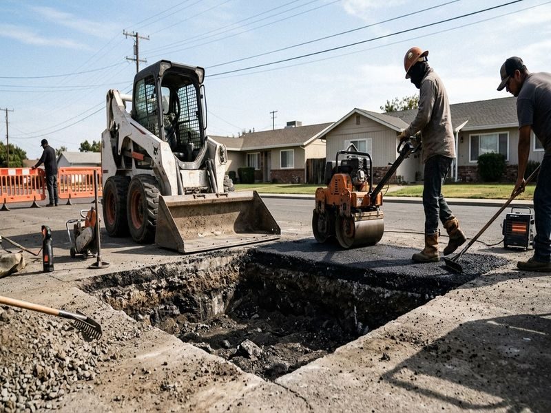 Site Grading Drainage Commercial Newman Ca