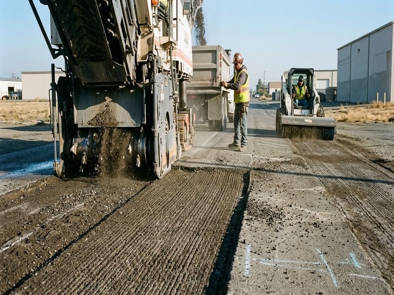 Commercial Industrial Asphalt Paving Patterson Ca