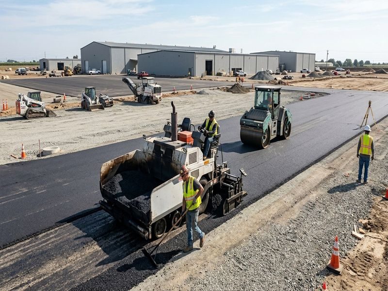 Commercial Asphalt Repair Resurfacing Salida Ca
