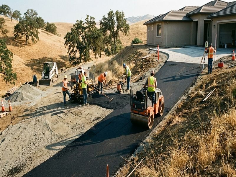 Commercial Asphalt Repair Resurfacing Tracy Ca