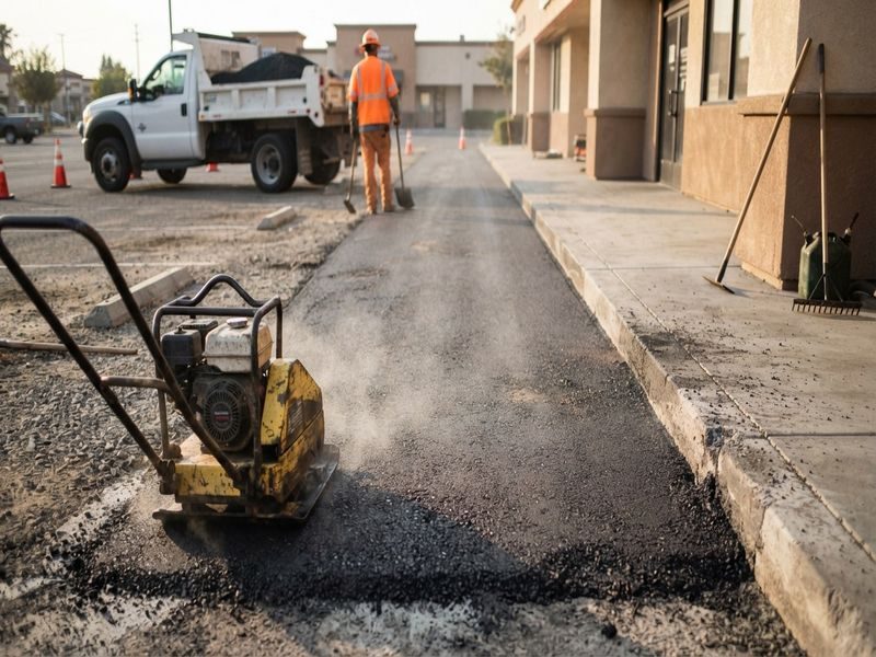 Commercial Asphalt Repair Resurfacing Winton Ca