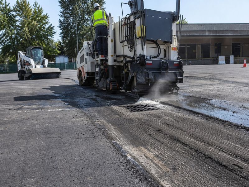 Modesto Ca Industrial Facility Parking Lot