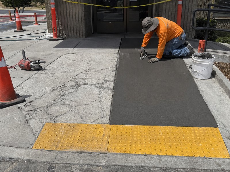 Ada Ramp Resurfacing Schools Modesto Ca