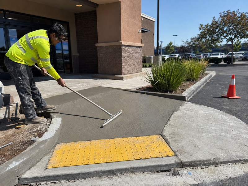 Modesto Ca Ada Ramp Resurfacing After