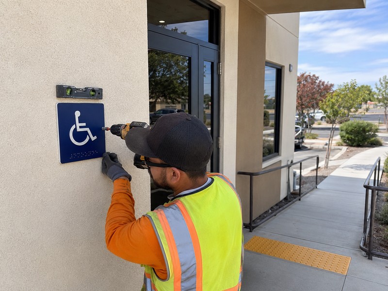 Tactile Signage Medical Facilities Modesto Ca