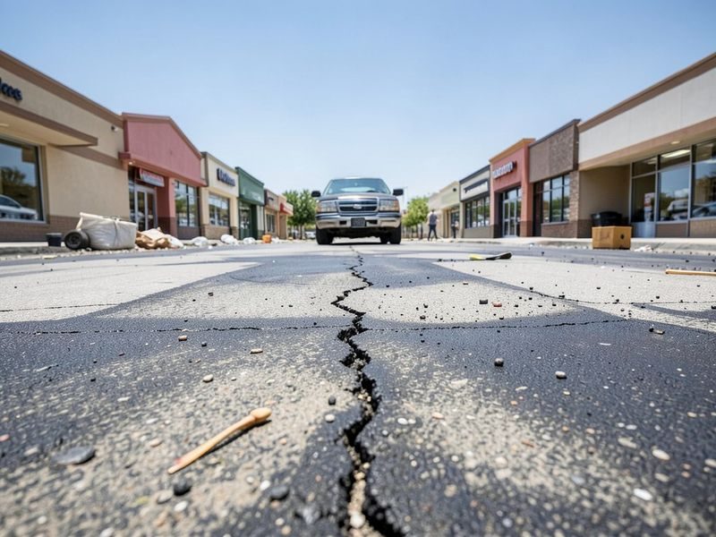 Crack Sealing High Traffic Modesto Ca