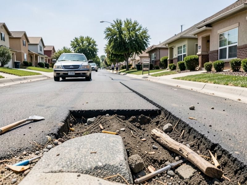 Pothole Repair Municipal Lots Modesto Ca