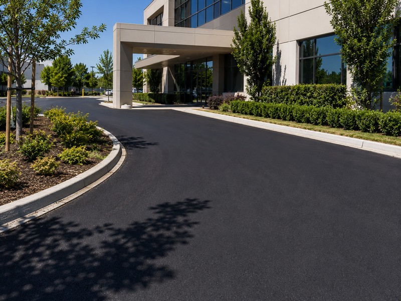 Medical Facility Driveway Paving Modesto Ca