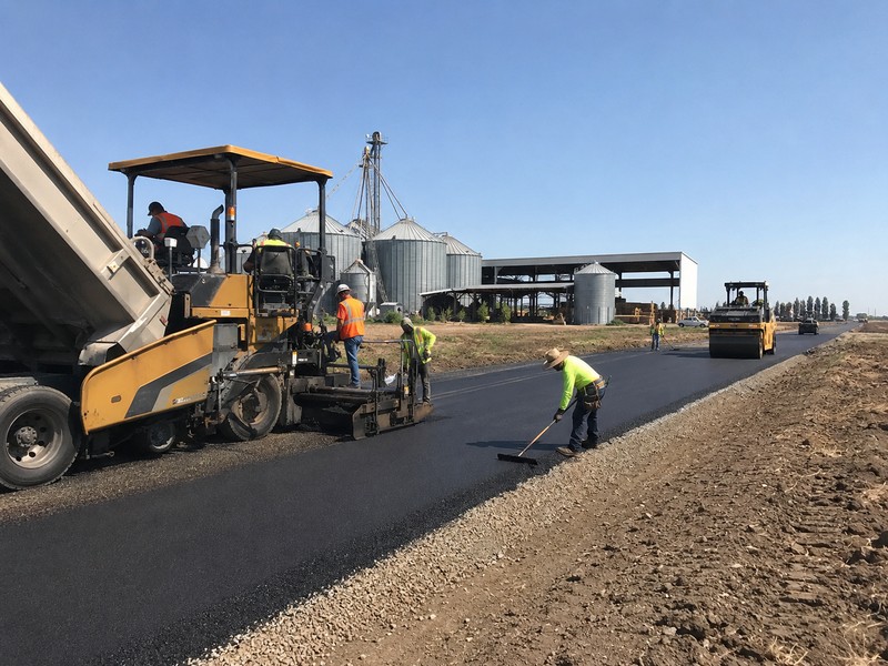 Ca Modesto Industrial Access Road Paving