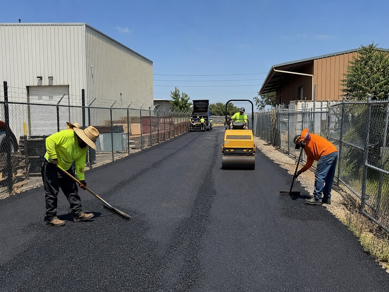 Modesto Ca Industrial Access Road Paving