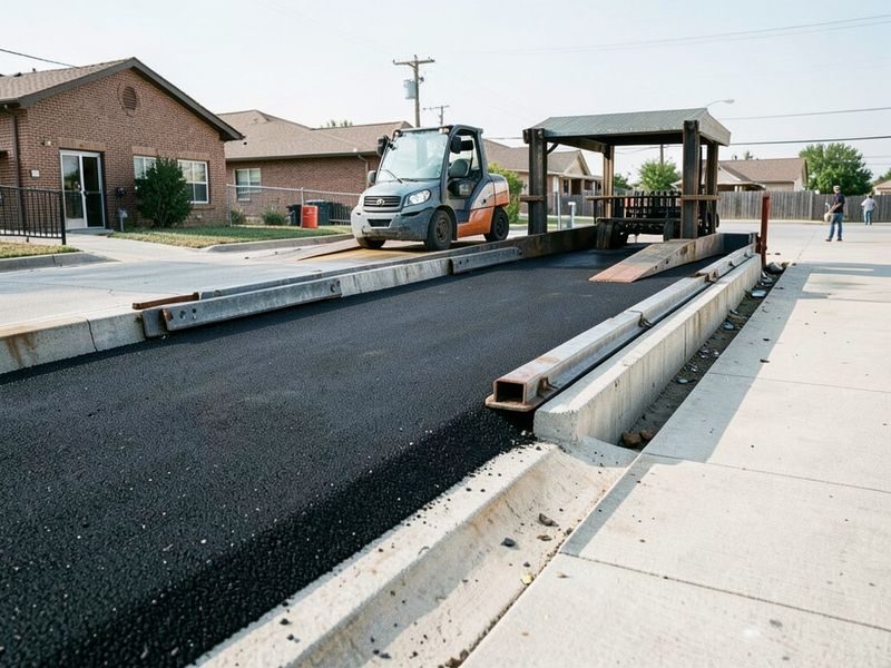 Loading Dock Paving Cross Modesto Ca