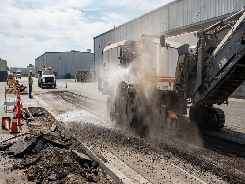 Manufacturing Facility Expansion Paving Modesto Ca