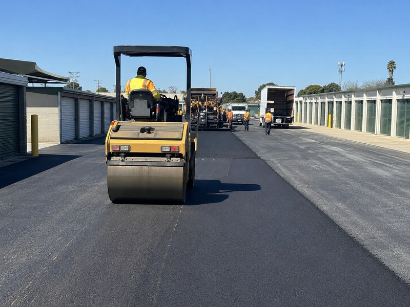 Storage Facility Paving Around Modesto Ca