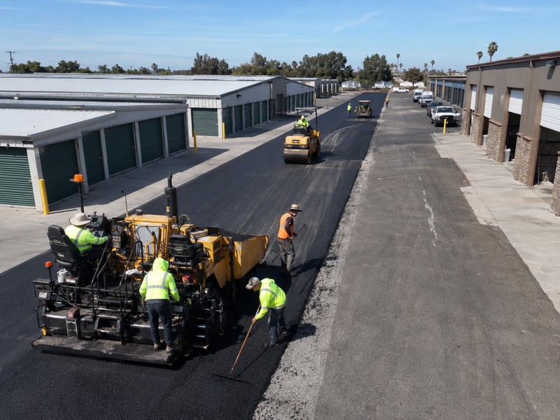Storage Facility Paving Outdoor Modesto Ca