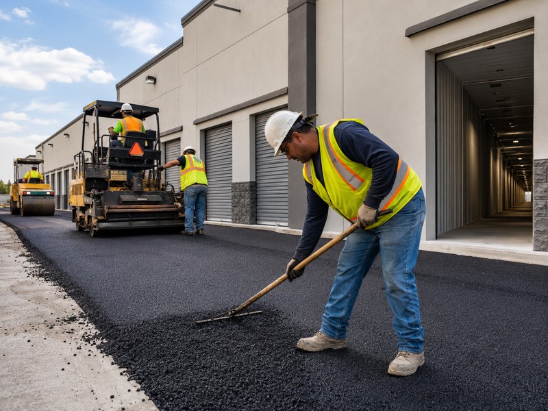 Storage Facility Paving With Modesto Ca
