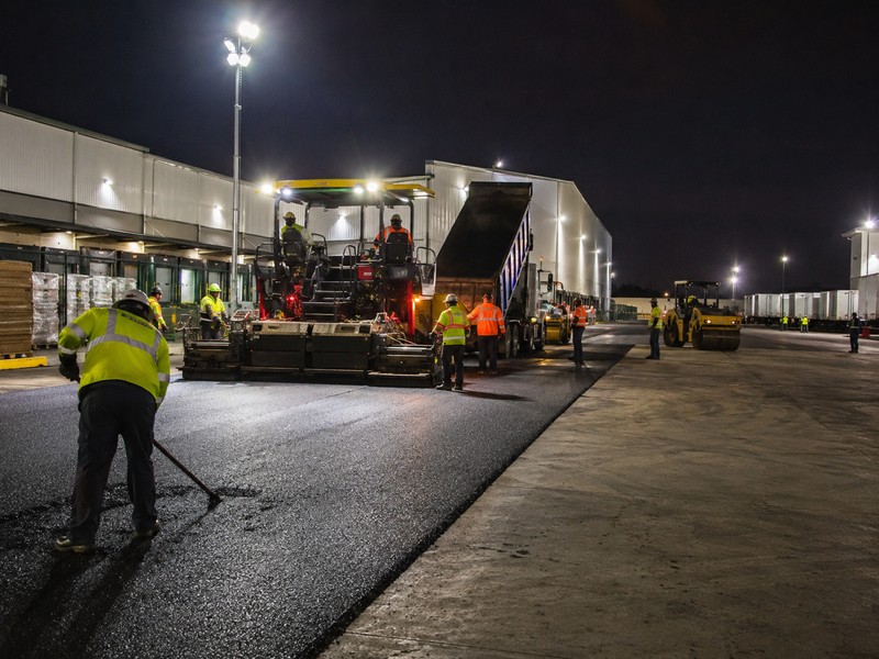 Warehouse Yard Paving 24 Modesto Ca