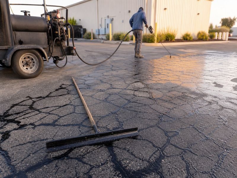 Crack Filling As Preventative Modesto Ca