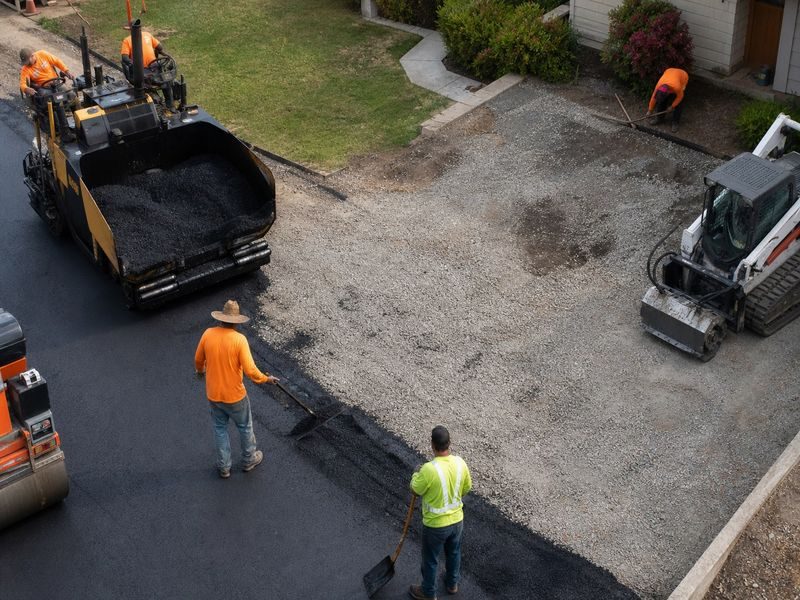 Modesto Ca Replacement Driveways With Tree