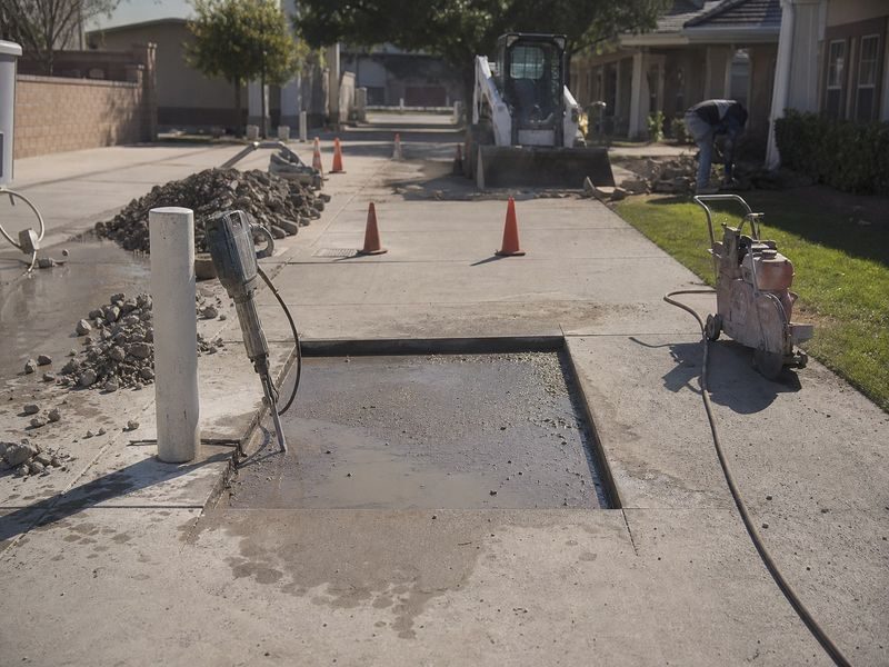 Modesto Ca Settling Repair Driveways With