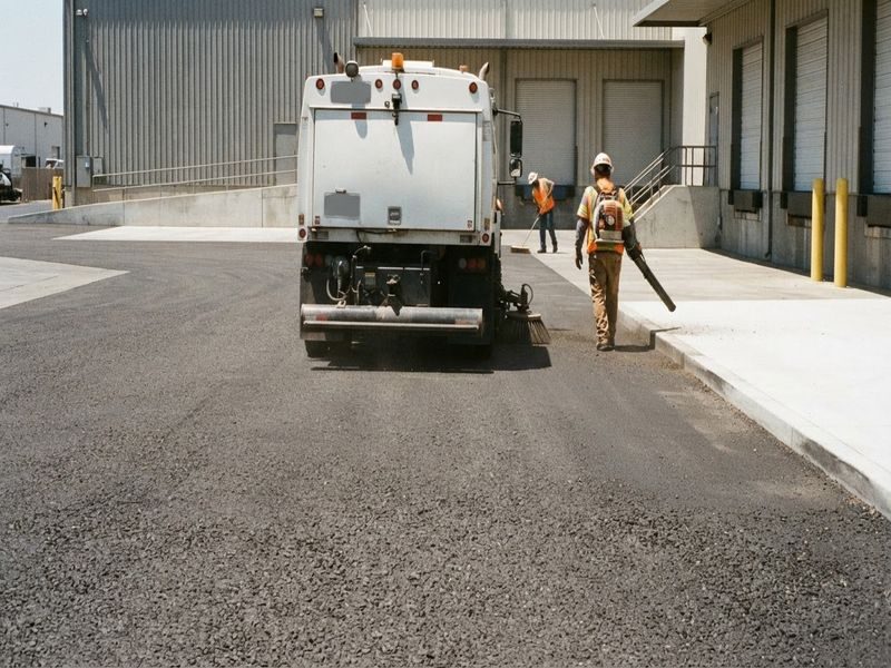 Sweeping Coordination Ahead Sealcoating Modesto Ca