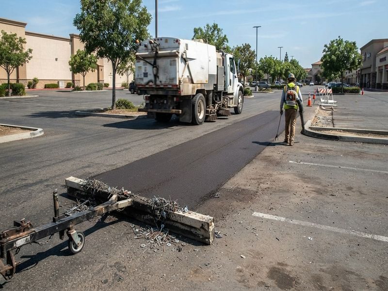 Sweeping Coordination Municipal Lots Modesto Ca
