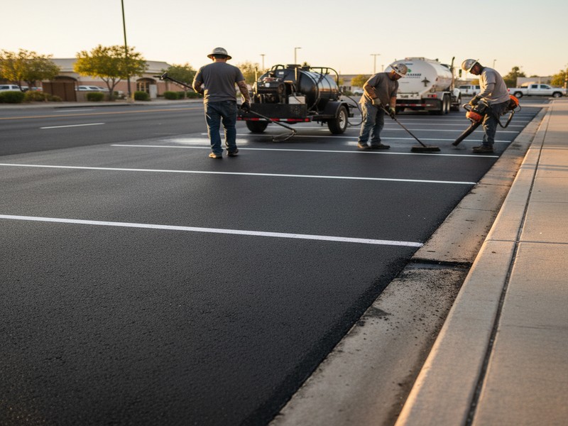 Sealcoating Program Apartment Complexes Modesto Ca