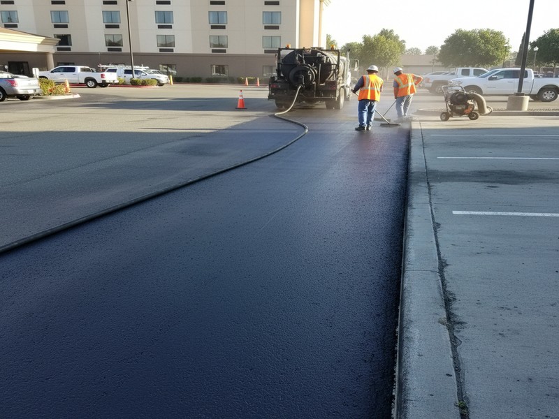 Sealcoating Program Bundled With Modesto Ca