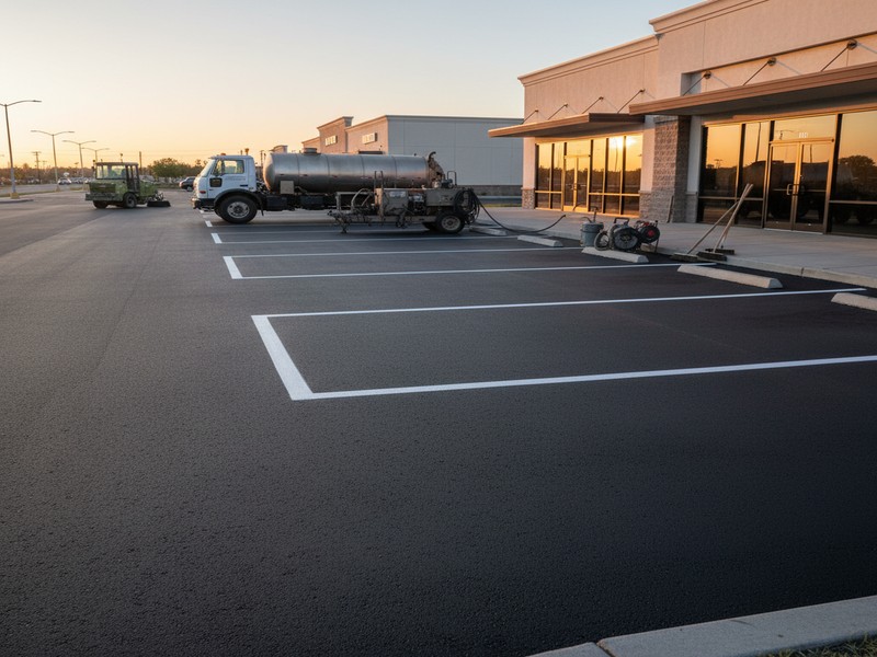 Sealcoating Program Office Parks Modesto Ca