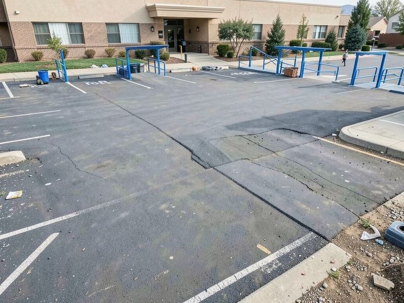 Student Housing Parking Lot Modesto Ca