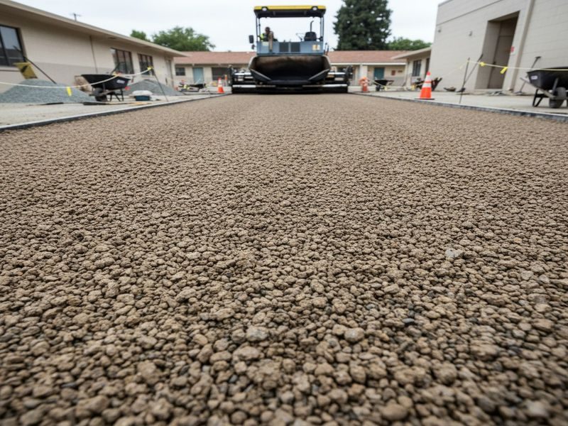 Asphalt Installation Hot Summer Modesto Ca
