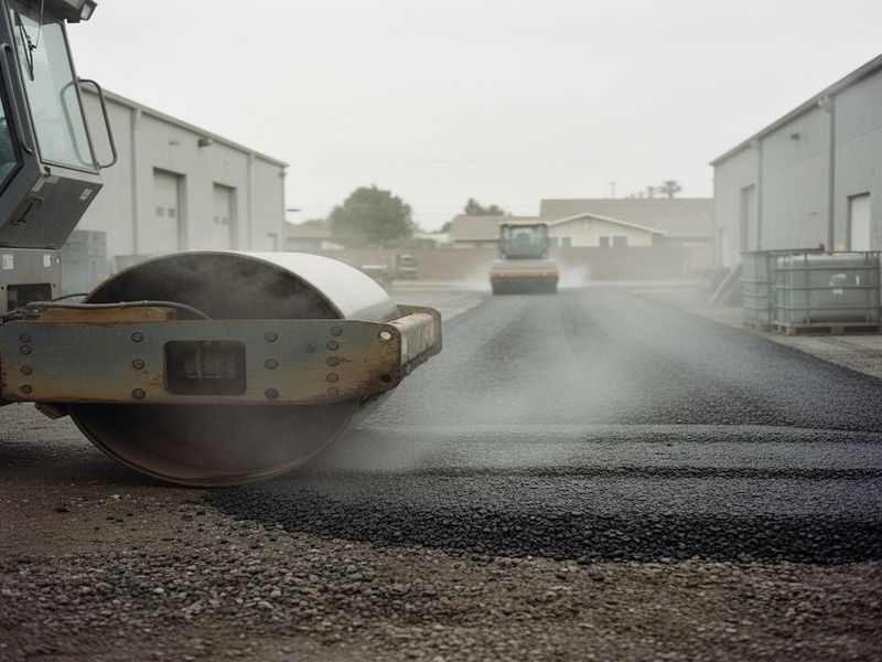 Fine Graded Asphalt Smooth Modesto Ca